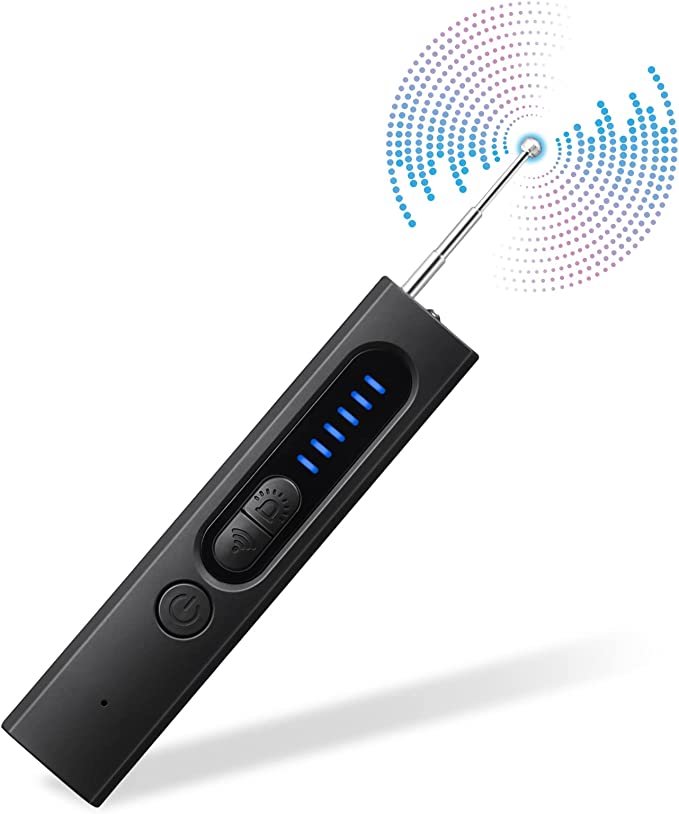 Kannettava RF-signaalinilmaisin, paikantaa piilotetut kamerat ja GPS-seurantalaitteet