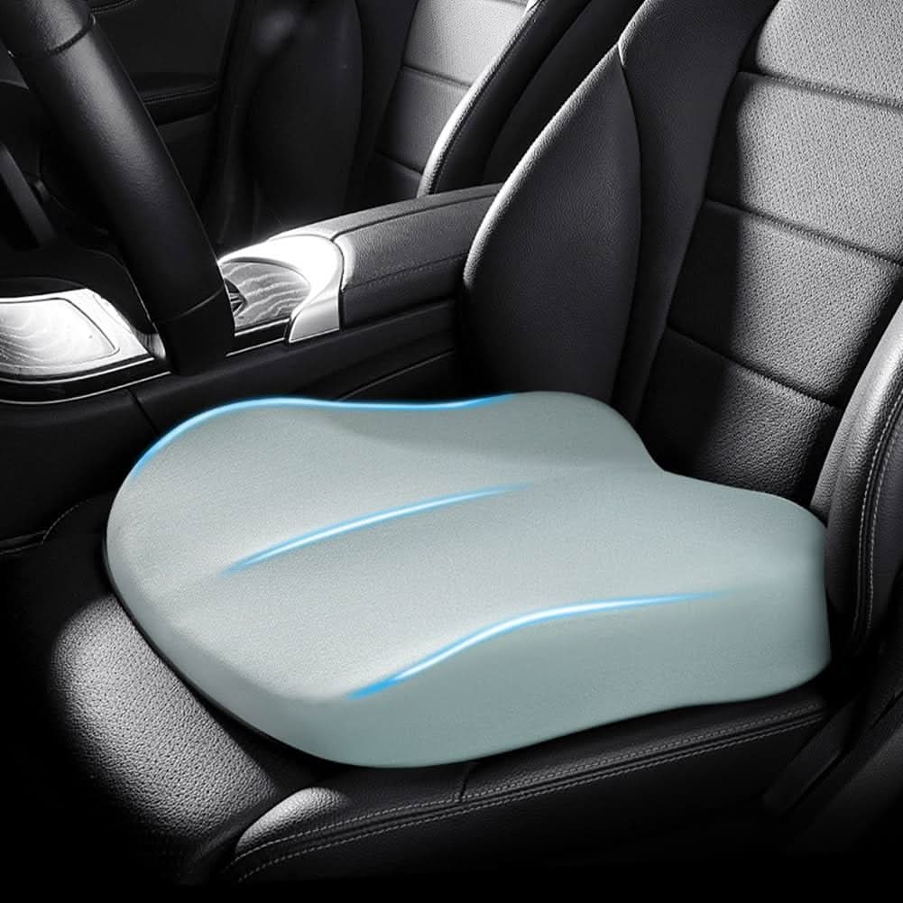 Car Seat Booster Cushion for Adults – Memory Foam Ergonomic Support