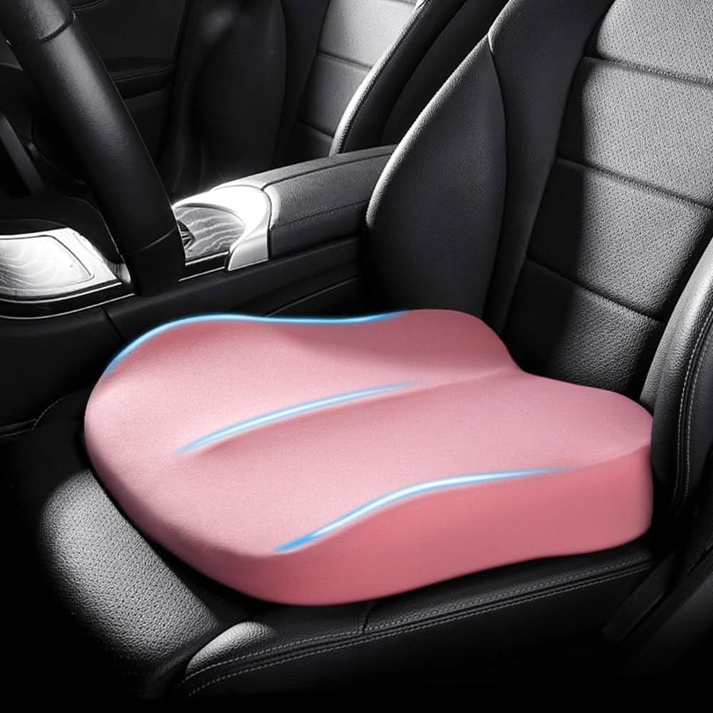 Car Seat Booster Cushion for Adults – Memory Foam Ergonomic Support