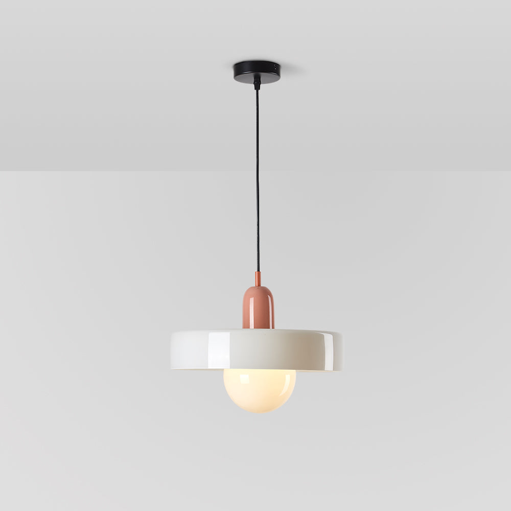 Lampada a sospensione vintage in vetro Jess | Fioriscas