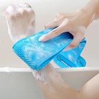 Gant exfoliant en silicone pour une peau douce et éclatante - Fioriscas