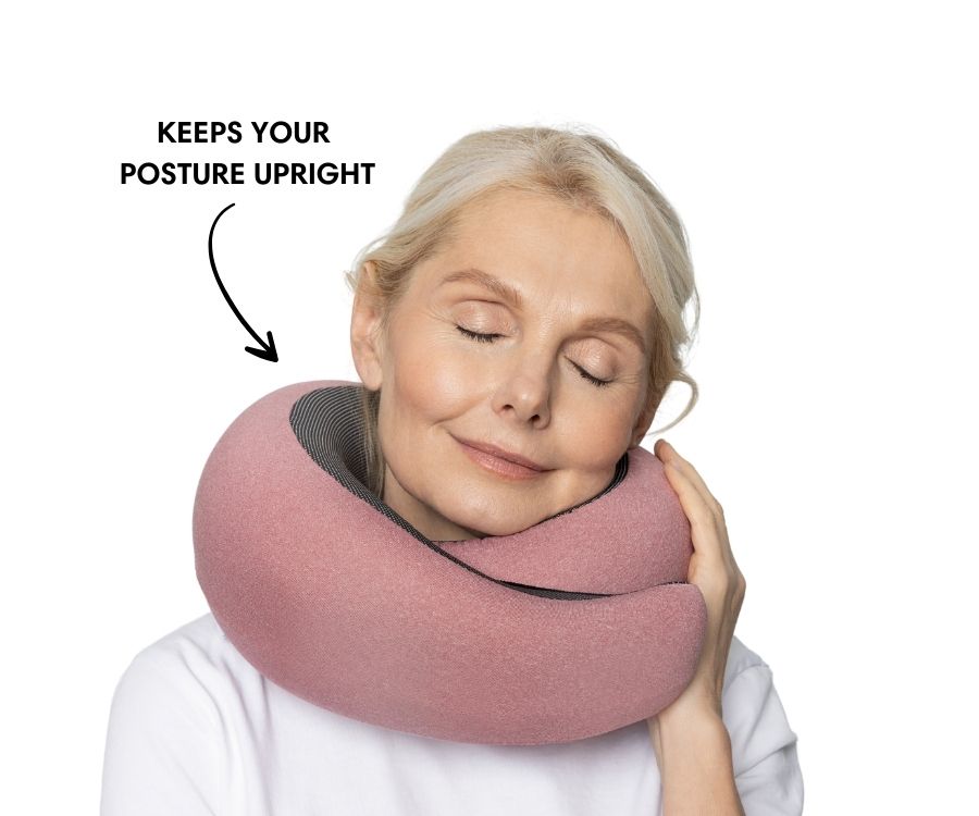 Memory Foam Travel Neck Pillow | Fioriscas