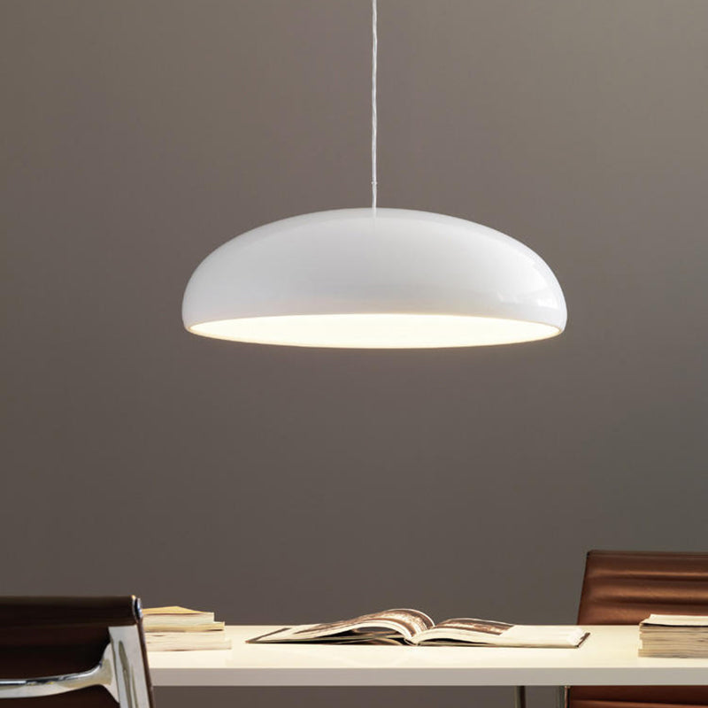 Lampada a sospensione Nova Deco, paralume cilindrico in metallo disponibile in 4 colori e 3 dimensioni