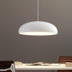 Lampada a sospensione Nova Deco, paralume cilindrico in metallo disponibile in 4 colori e 3 dimensioni