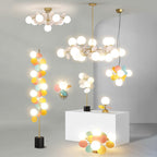 AstraLumen Acrylic Pendant Light, LED Glow for Modern Rooms