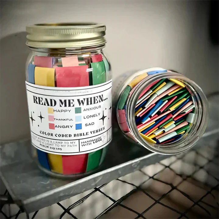 Daily Scripture Verse Jar For Reflection, Prayer, And Everyday Renewal