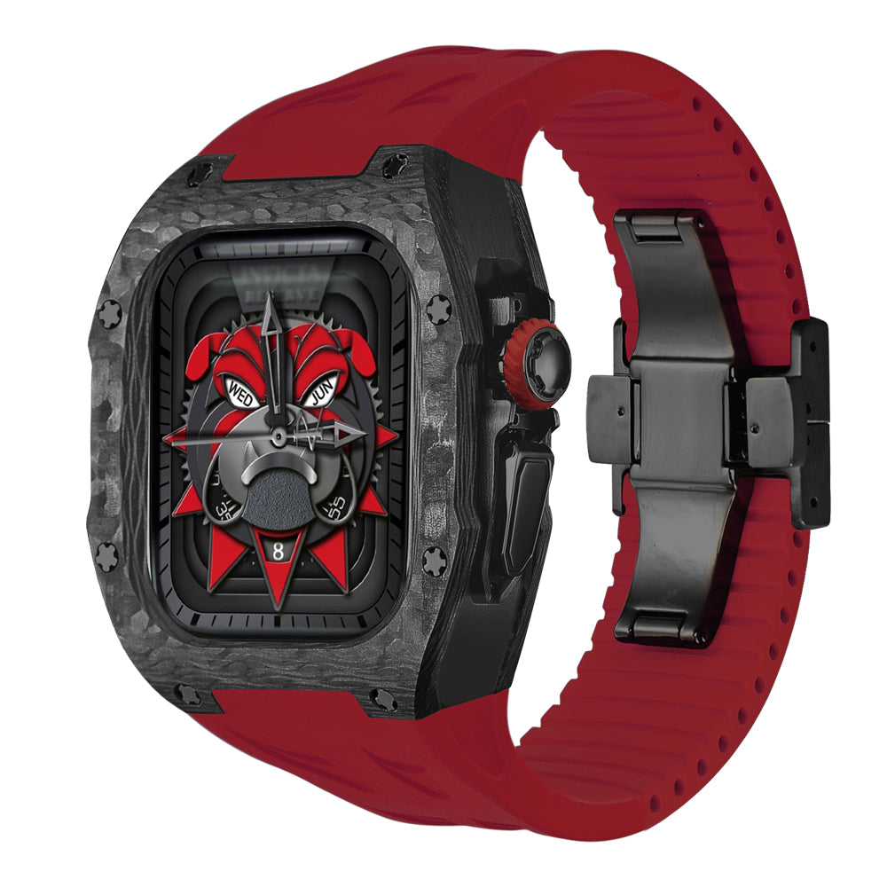 Novex Apple Watch Ultra-etui, titanium og kulfiberbygning