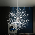 Křišťálový lustr Asterra Dandelion s moderním stropním designem