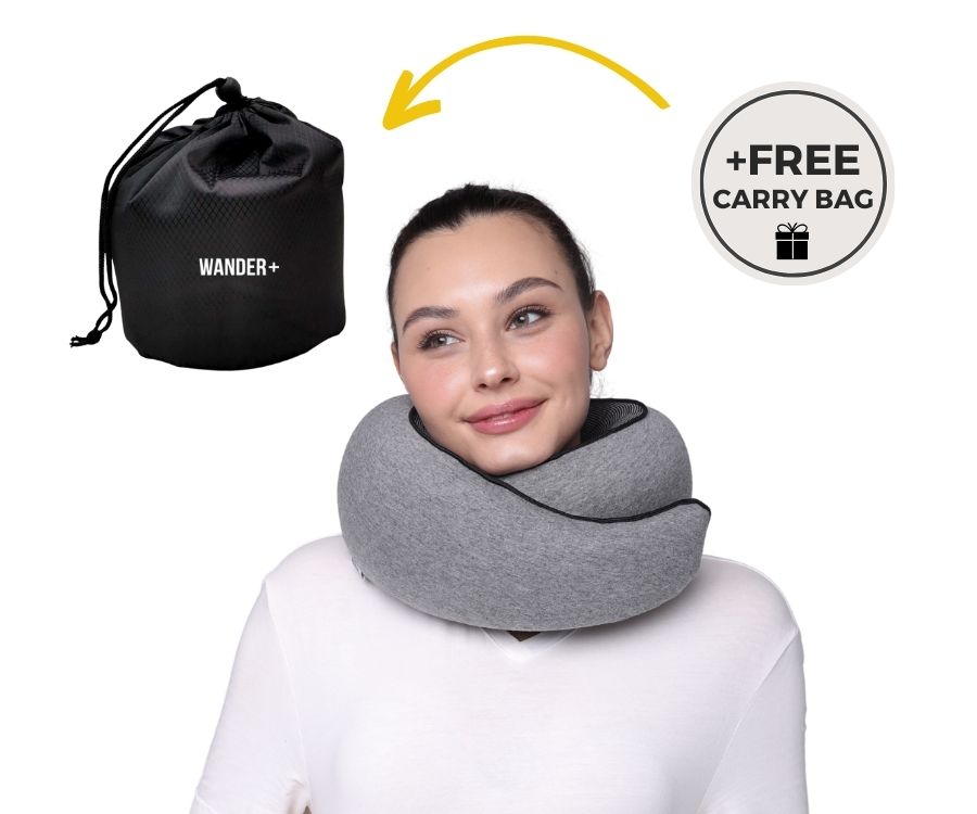 Memory Foam Travel Neck Pillow | Fioriscas