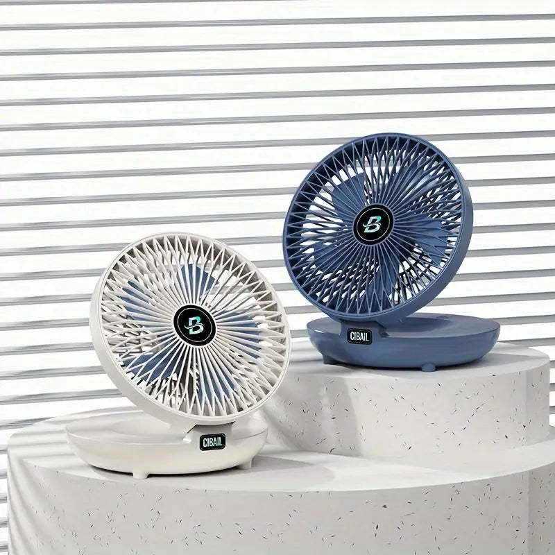 Ventilatore USB pieghevole da parete, raffreddamento personale ultra-silenzioso