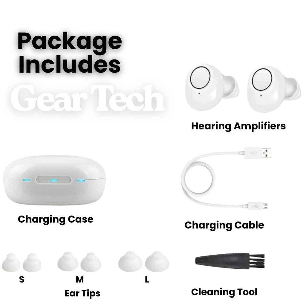 Dispositif intra-auriculaire Bluetooth rechargeable contrôlé par une application