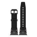 Řemínek na Apple Watch z kůže Crazy Horse, titanový adaptér, ručně šitý