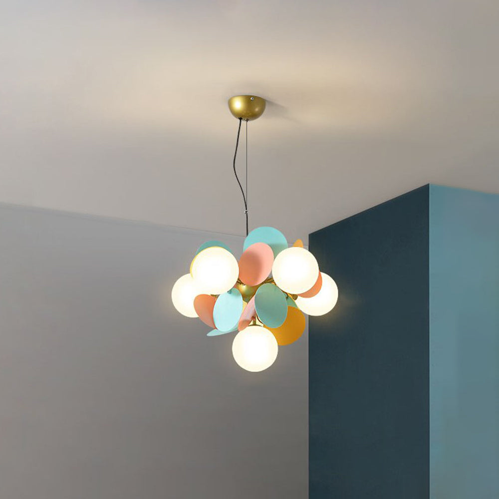 AstraLumen Acrylic Pendant Light, LED Glow for Modern Rooms