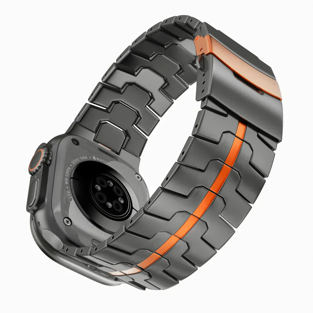 Apple Watch Titanium Band, Aurex Grade 2 Titanium, Lightweight 62g