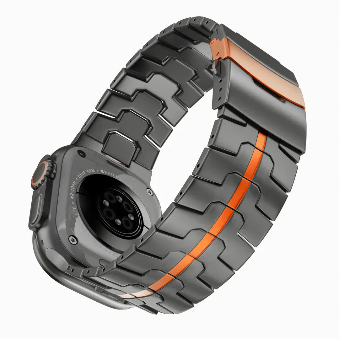 Apple Watch Titanium Band, Aurex Grade 2 Titanium, Lightweight 62g