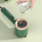Vaporizador portátil de roupa com placa de titânio e depósito de água de 50ml - Fioriscas