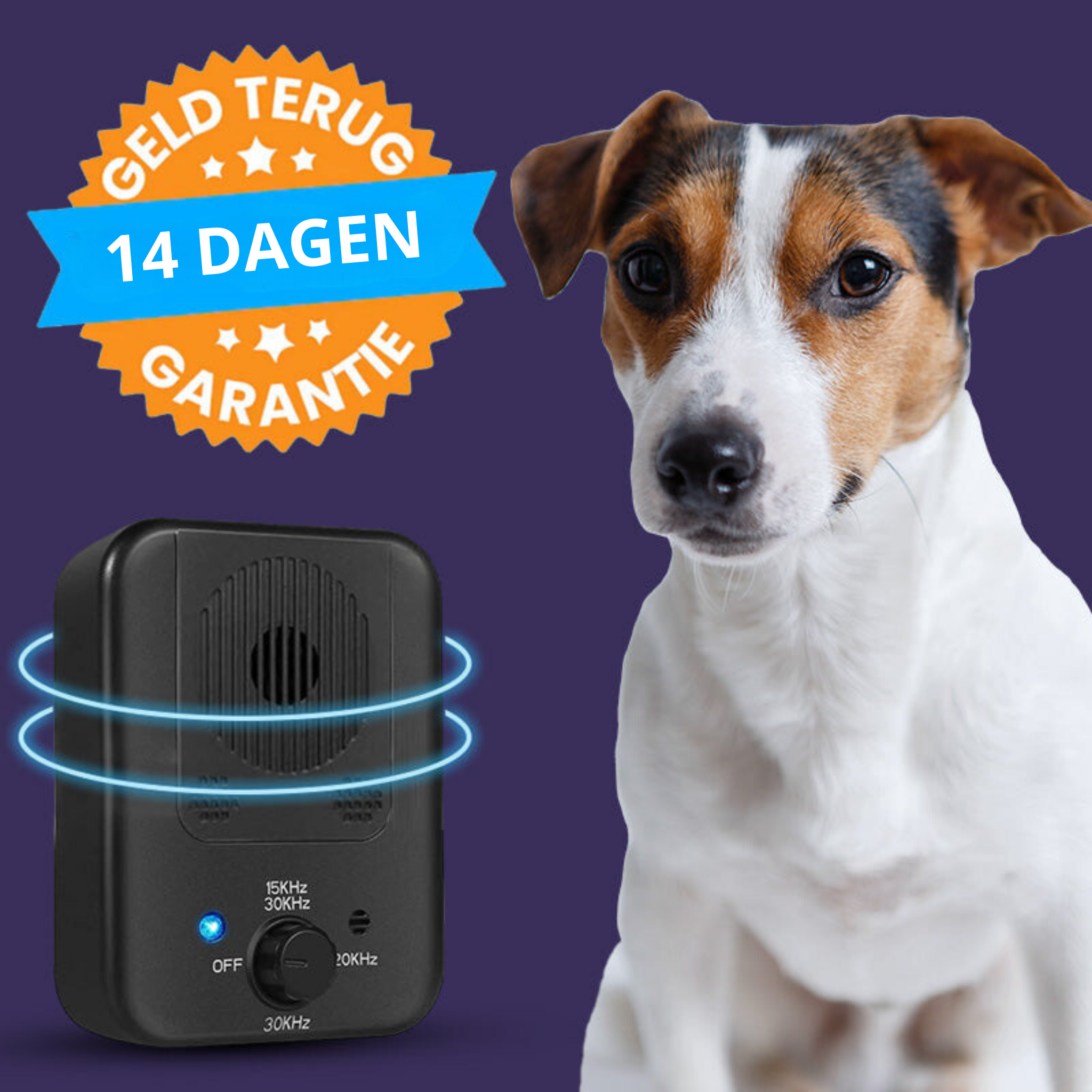 Dispositivo ultrasonico antiabbaio, addestratore portatile per cani da usare a casa e durante le passeggiate