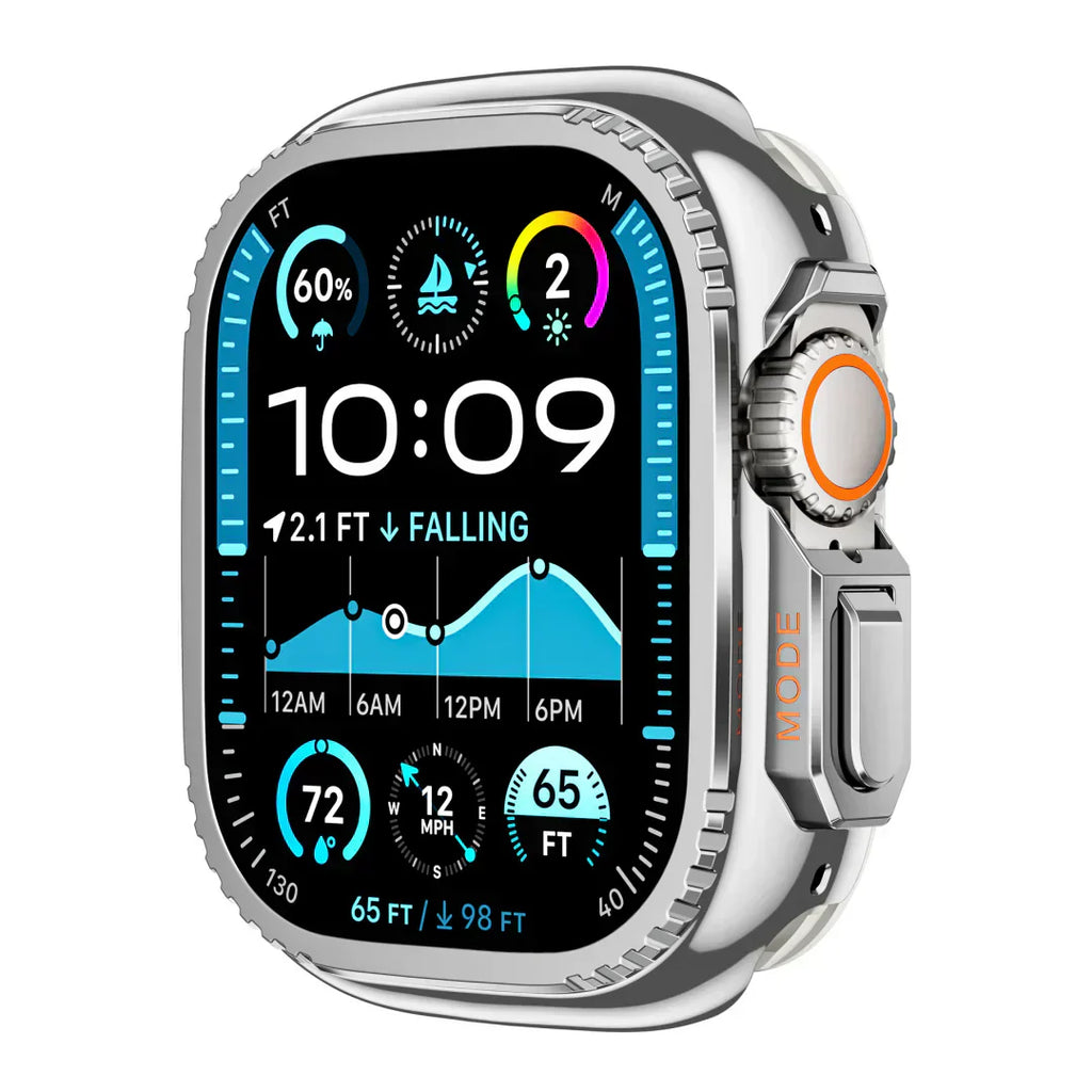 Apple Watch-etui i aluminium, AeroGuard robust beskyttelsesskal