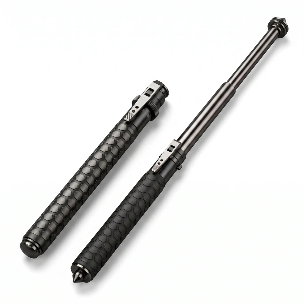 Automatic Self Defense Walking Stick with Stability Support