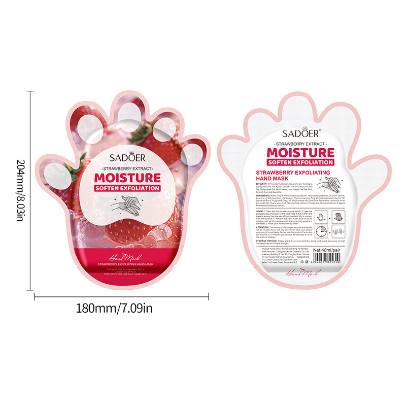 Maschera nutriente per le mani – Idratazione intensa con niacinamide ed estratti botanici | Fioriscas