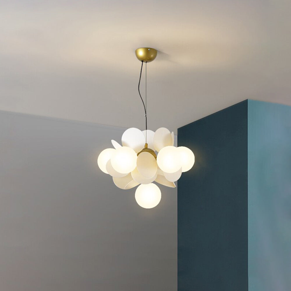 AstraLumen Acrylic Pendant Light, LED Glow for Modern Rooms