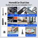 Cordless Car Vacuum With 95000Pa Suction For Drivers | Fioriscas
