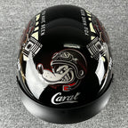 NovaRidge Half Helmet With One-Hand Quick-Release Buckle, Washable Liner