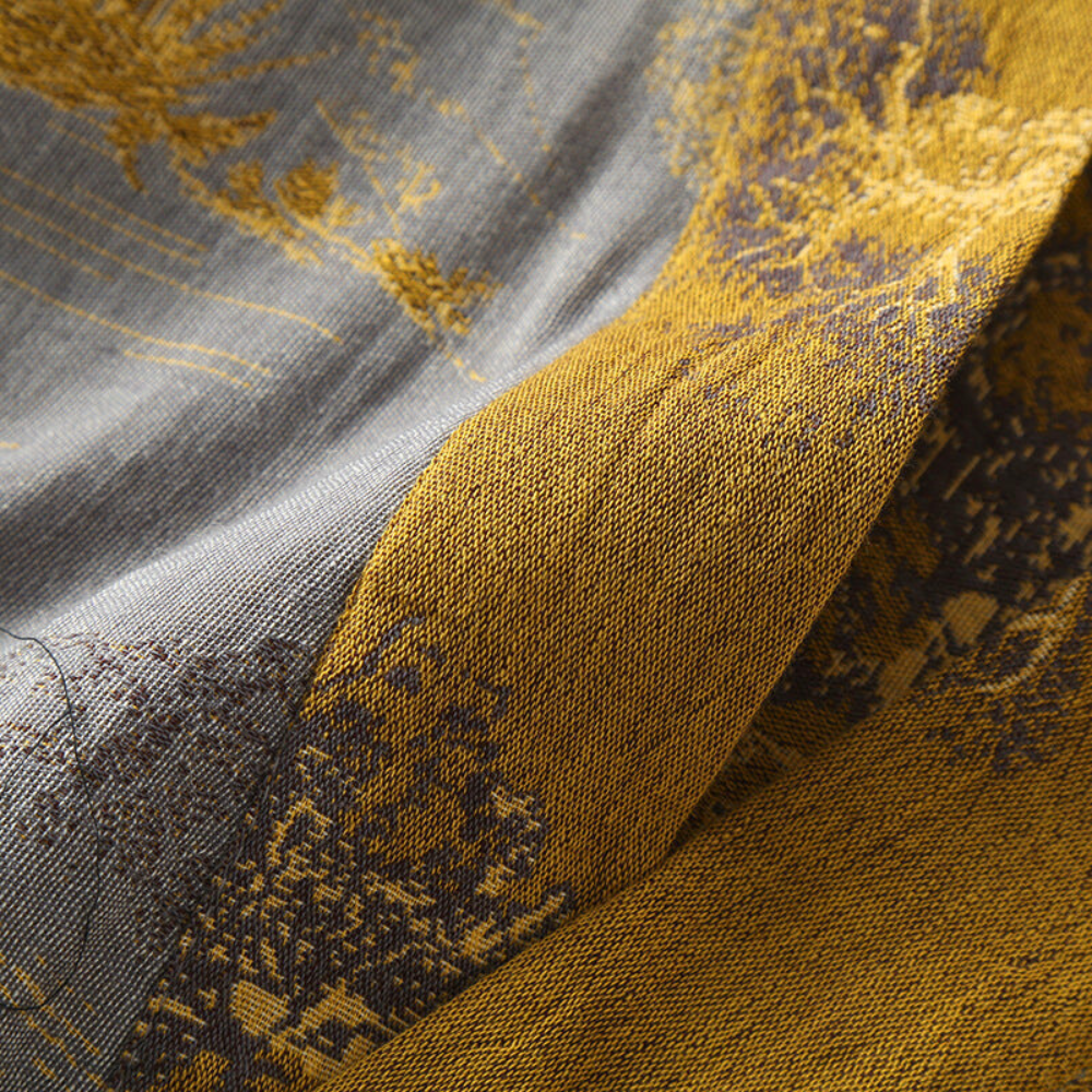 Vestaglia kimono, comfort in puro cotone, stile rétro da donna