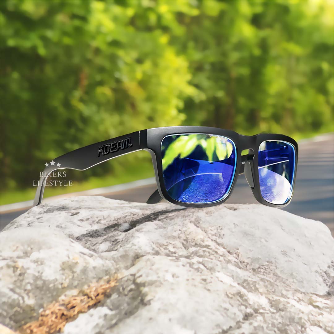 Polarized Riding Sunglasses With Anti-Blue Light Lens Filter