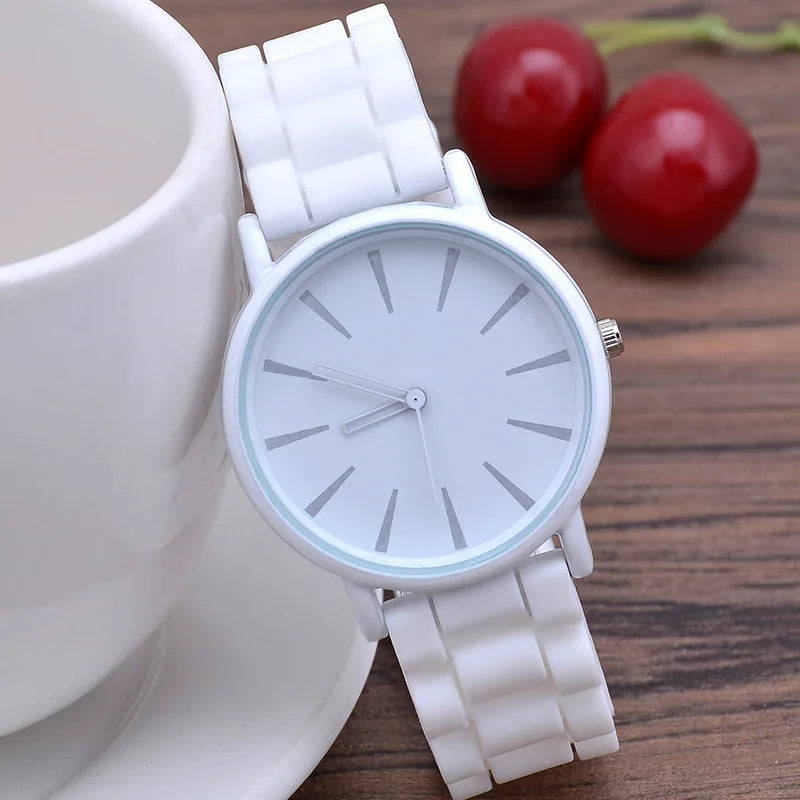 Montre KairoHue à bracelet en silicone, couleurs éclatantes et mouvement à quartz