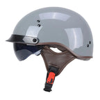 AeroShield Street Helmet With Flip-Down UV Visor, DOT-Approved ABS Shell