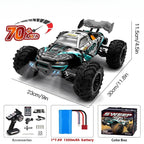 StormRift 4WD RC Truck, 1:16 Scale, Off-Road With LED Night Remote