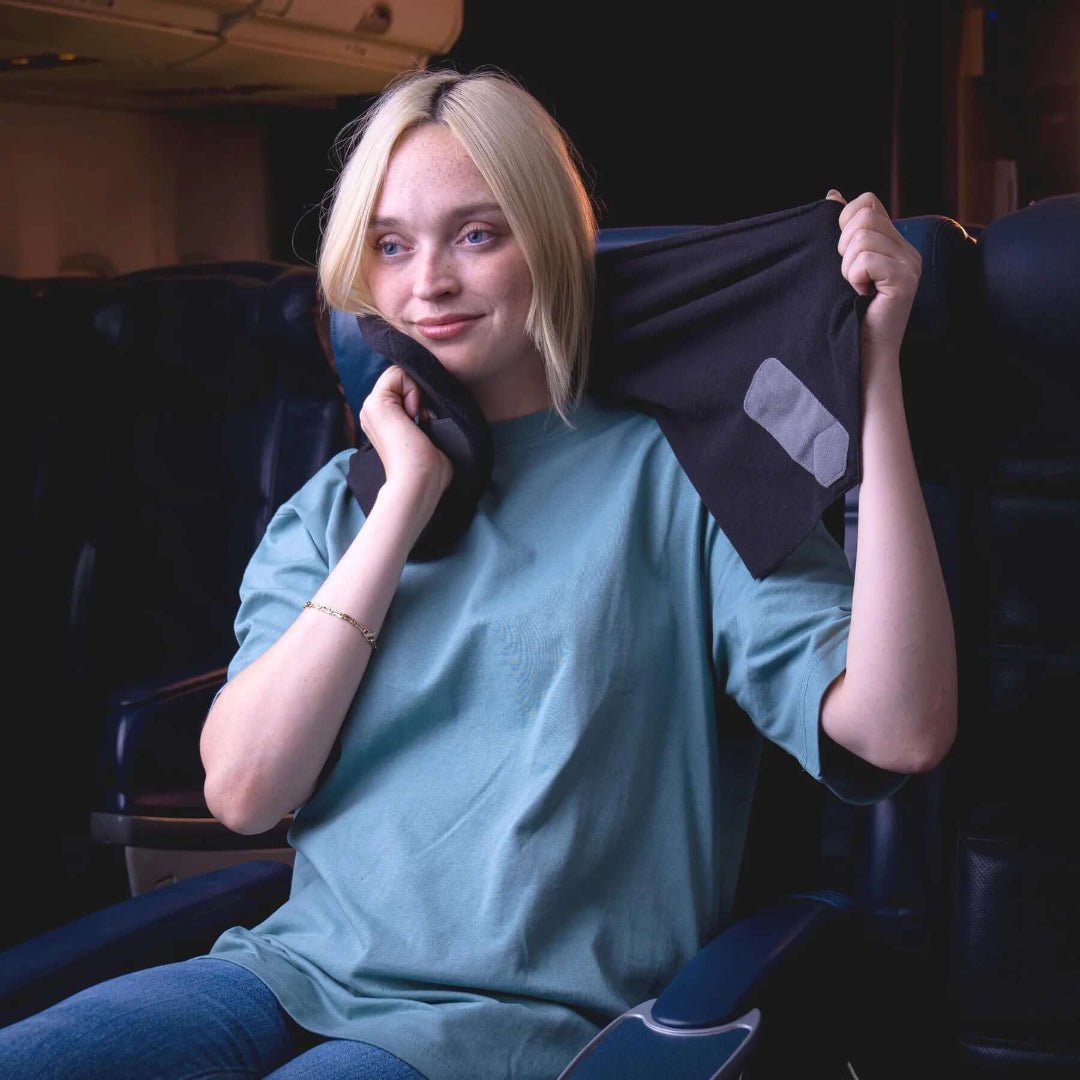 U-Shaped Neck Travel Pillow, Upright Rest For Flights And Commutes
