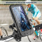 NovaTrail-fietstelefoonhouder met waterdichte hoes en draadloze powerbank van 15 W