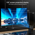 Android 4K WiFi -kannettava projektori kotiteatteriin | Fioriscas