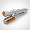2-in-1 Rotating Hair Brush for Styling and Smoothing