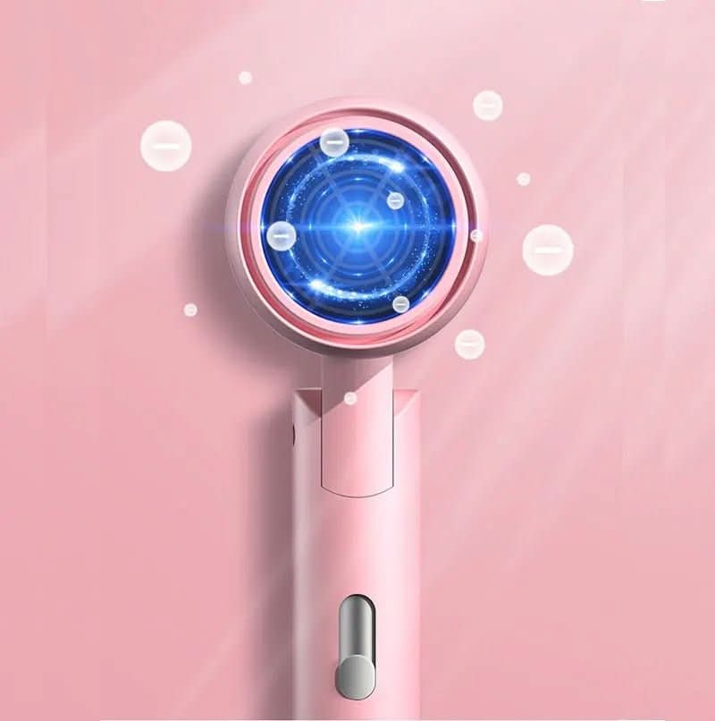 Foldable hairdryer with ion technology for shiny hair - Fioriscas