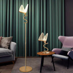 Moderne Schmetterlings-Kronleuchter Tisch- & Stehlampe, 4 Stile | Fioriscas