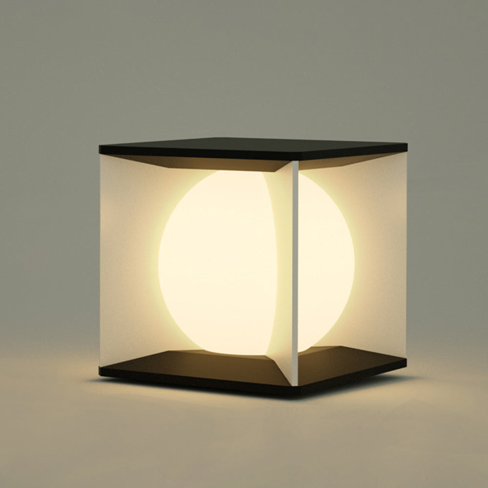 Lampada da pilastro moderna Ray Moon per esterni | Fioriscas
