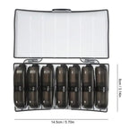7-Day AM/PM Pill Organizer – Portable Pill Box for Week & Travel