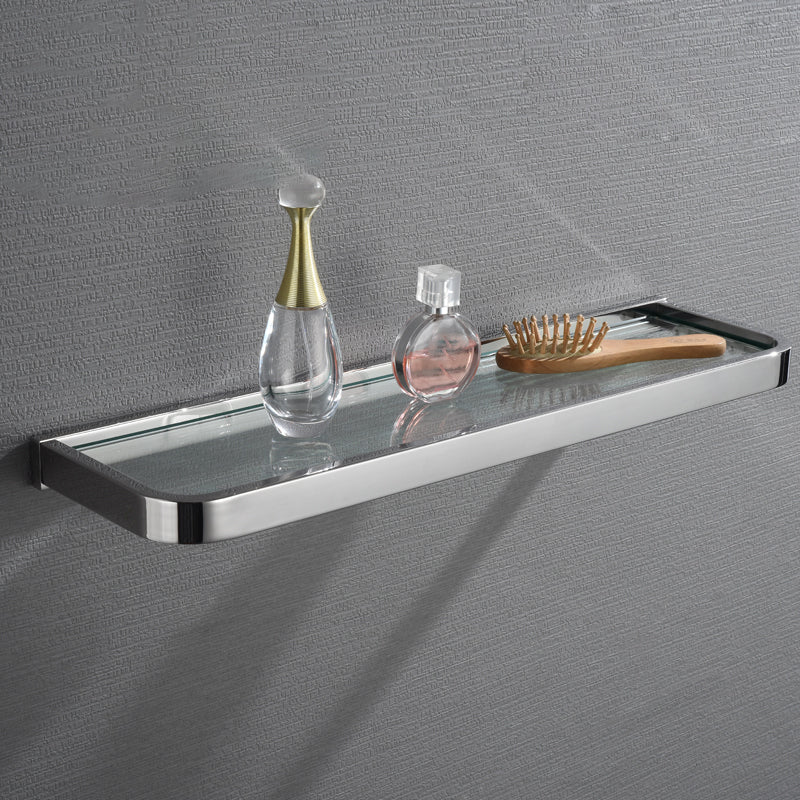 5-piece modern bathroom accessories as single item or in set Polished chrome bathroom set