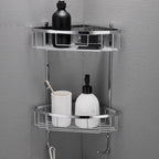 5-piece modern bathroom accessories as single item or in set Polished chrome bathroom set