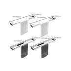 5-piece modern bathroom accessories as single item or in set Polished chrome bathroom set
