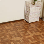 Smooth PVC Floor Covering Peel and Stick Waterproof Square Vinyl Flooring