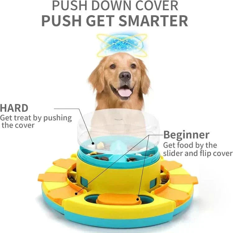 Interactive Anti-Gulping Bowl for Dogs & Cats - Fioriscas