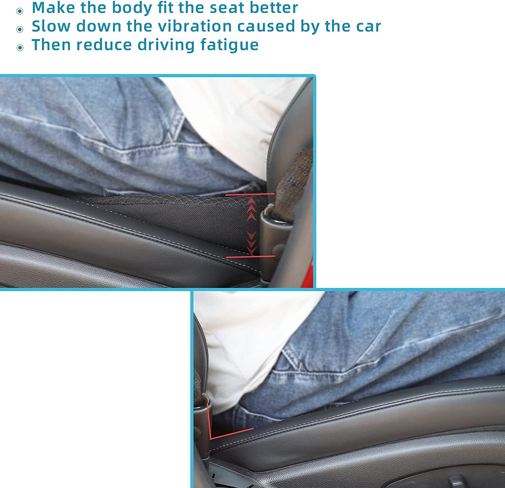 Car Seat Booster Cushion With Memory Foam For Better Visibility