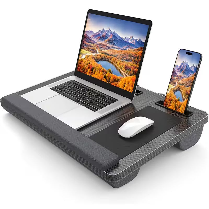 Tabuleiro versátil para computador portátil, para a cama ou o sofá, com altura ajustável | Fioriscas