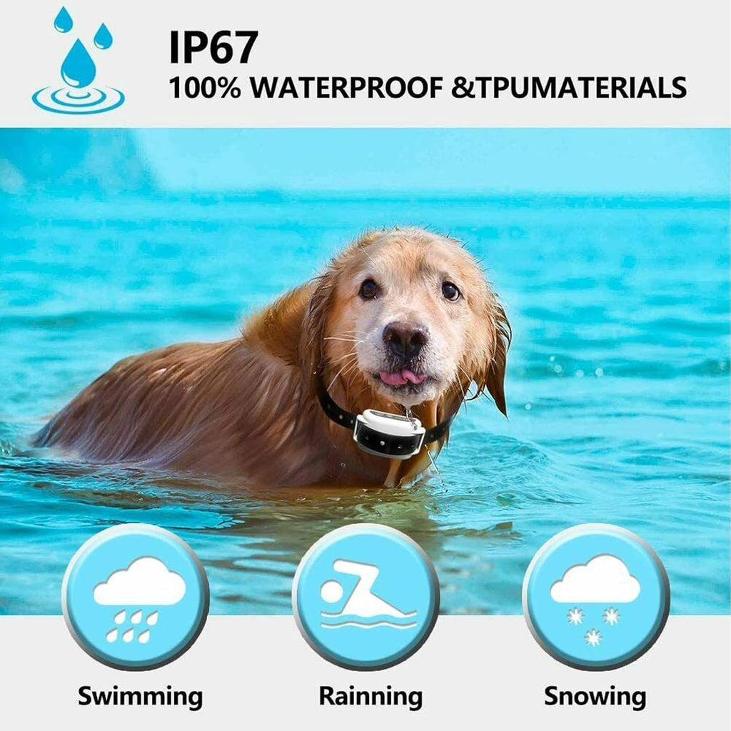 NovaPaw Wireless Waterproof Dog Fence Collar With Adjustable Boundary