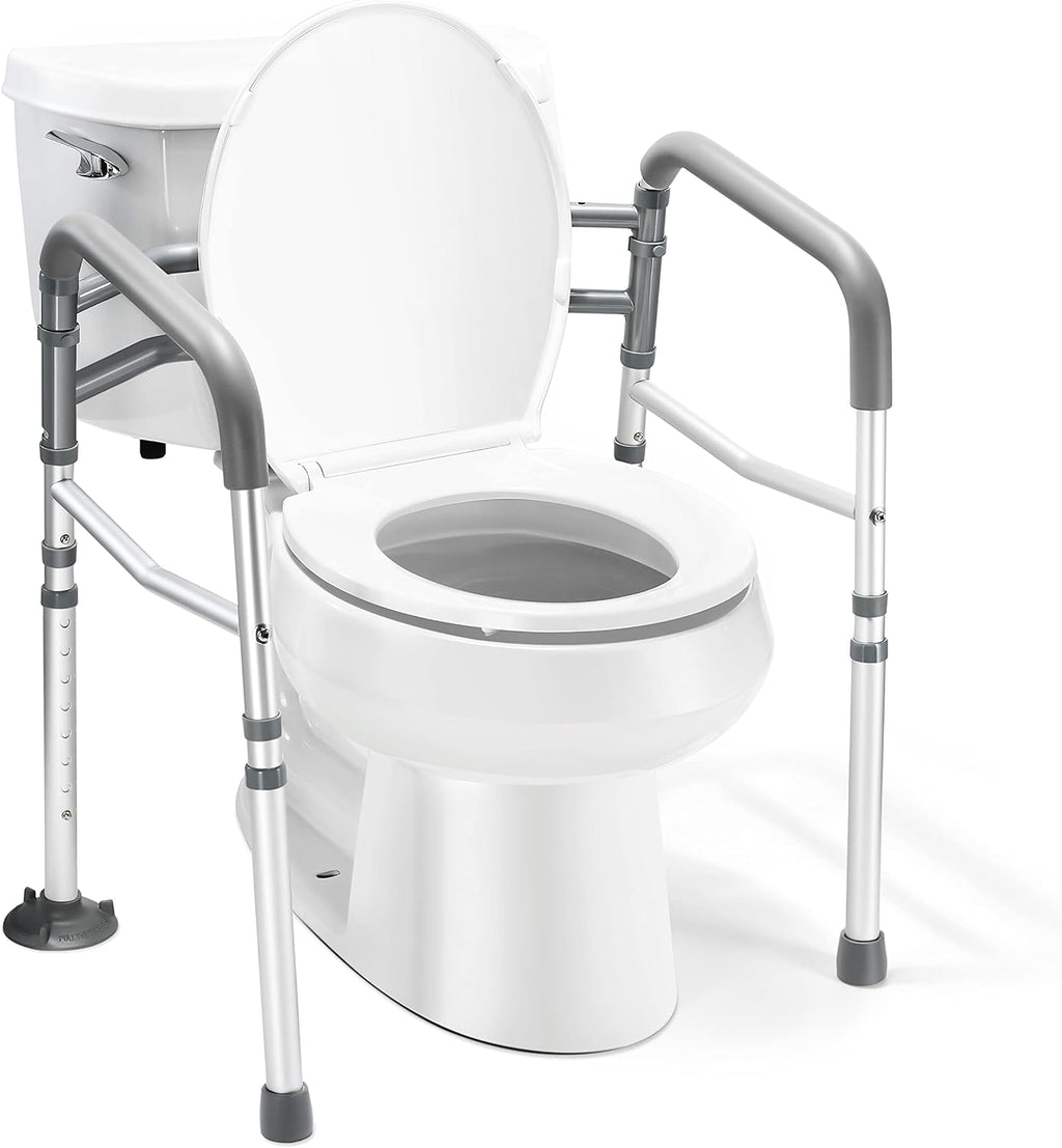 高齢者向け、調節可能なサポート付きGripGuardトイレ用手すり | Fioriscas