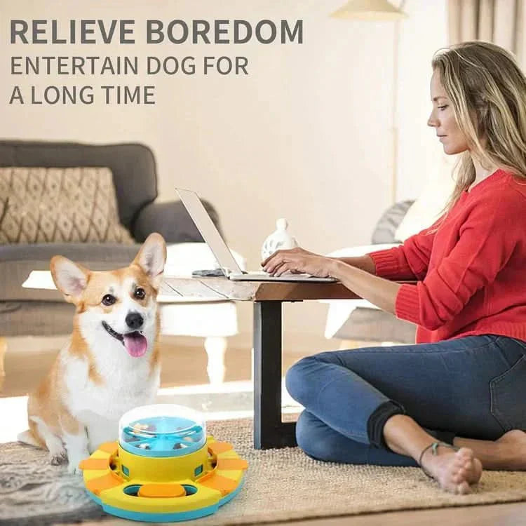 Interactive Anti-Gulping Bowl for Dogs & Cats - Fioriscas